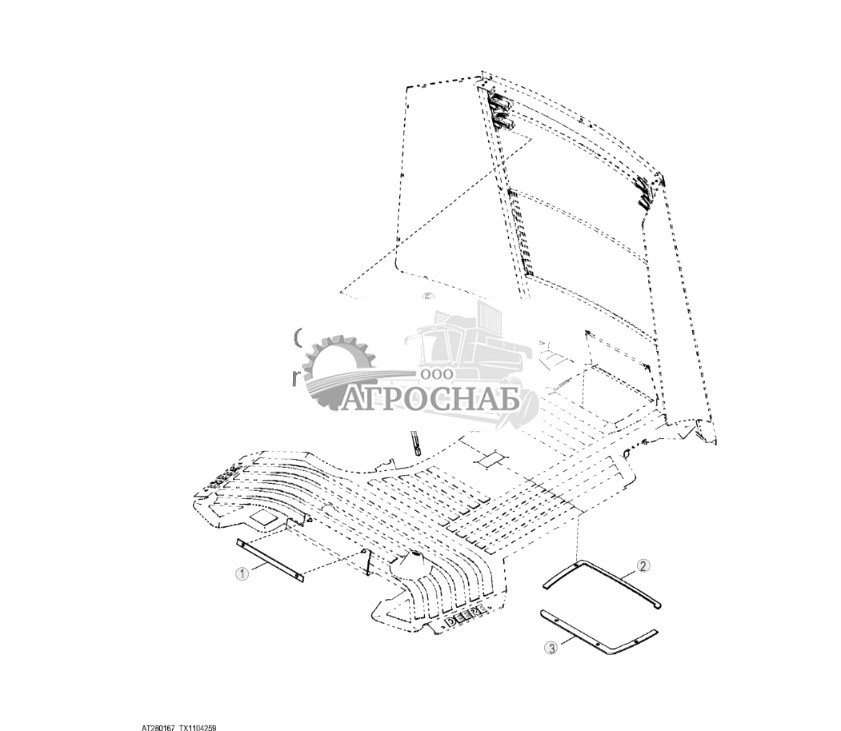 Уплотнения кабины, сервоуправление - ST703291 391.jpg